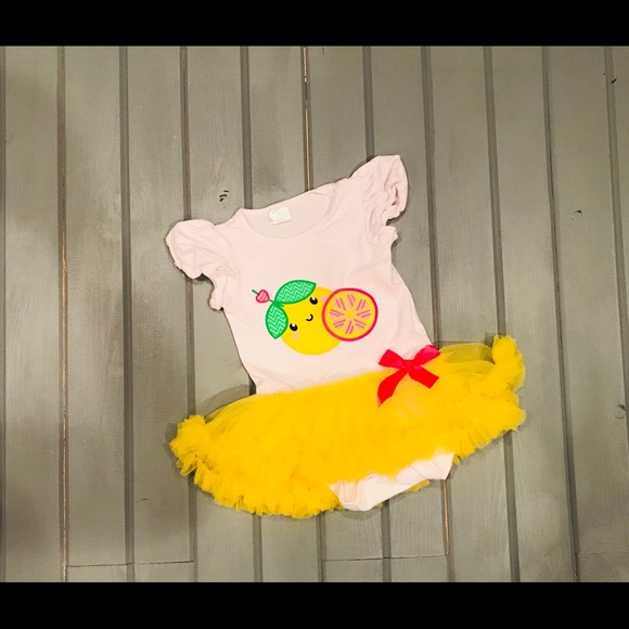 Other - Lemonade Baby Girl Outfit